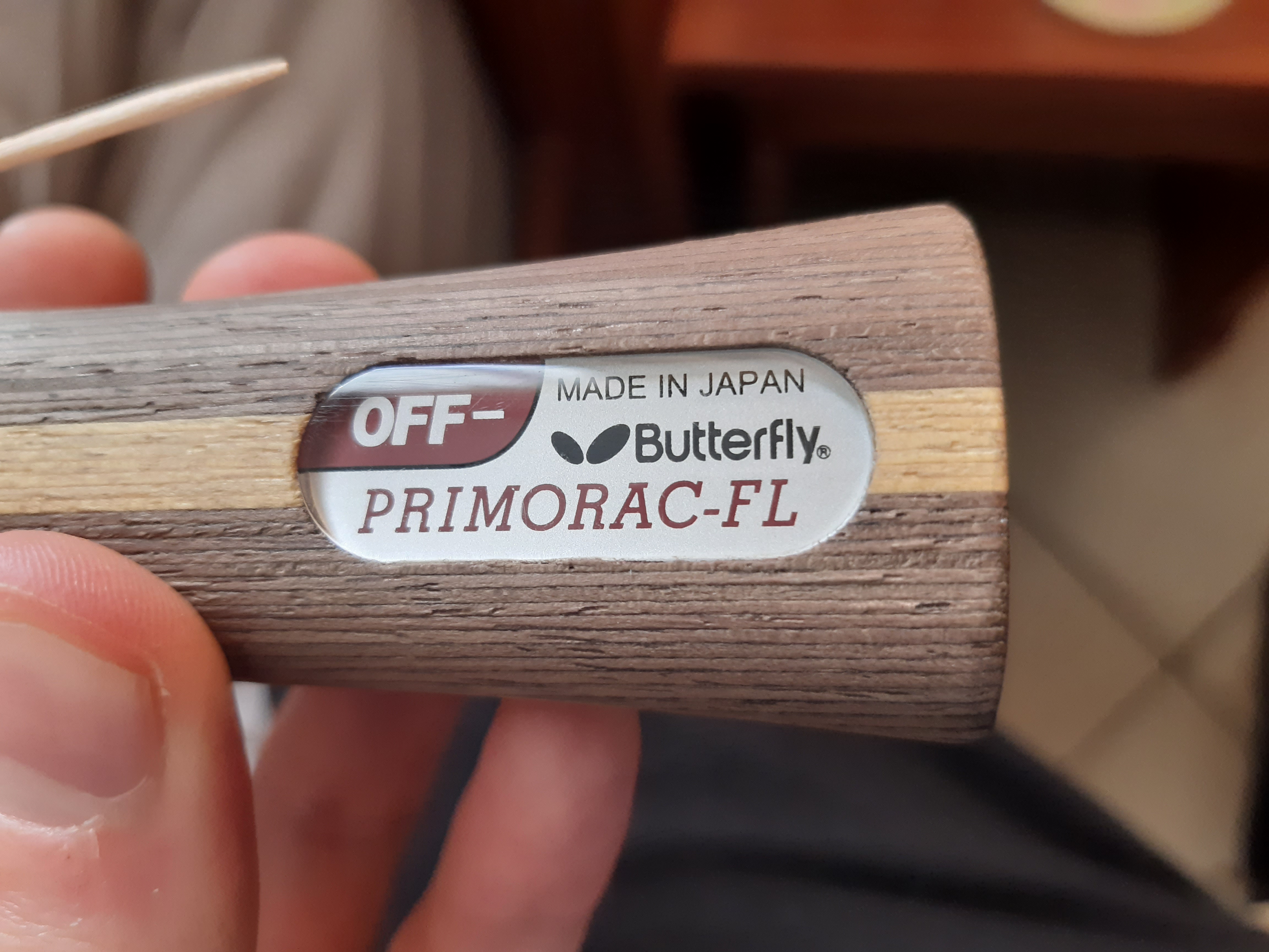 Is this Butterfly Primorac original or fake? | TableTennisDaily